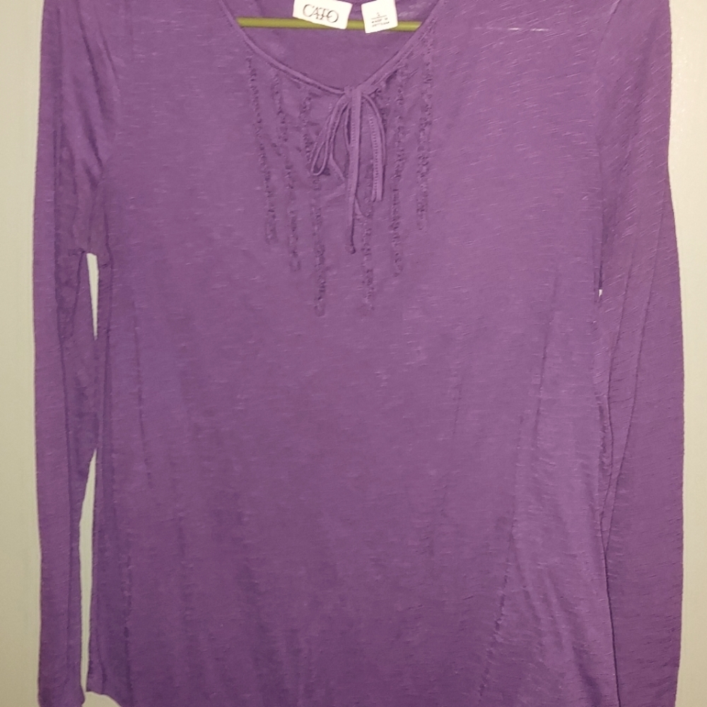Cato Women's S Long Sleeve Top